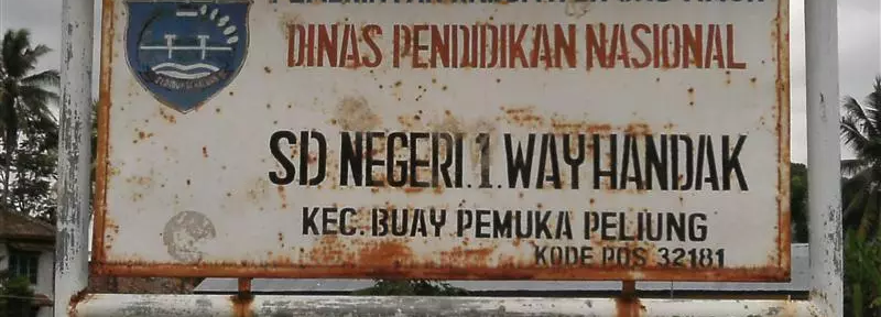 Website Resmi SD Negeri 1 Way Handak